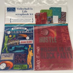 Karen Foster Design Volleyball Scrapbook Kit